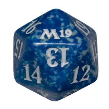 Core Set 2019 - D20 Spindown Life Counter - Blue