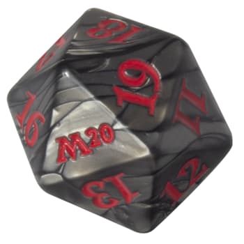MTG 1x CORE SET 2020 M20 OVERSIZED Spindown Dice Die D20 20 Sided MTG 1x CORE SET 2020 M20 OVERSIZED Spindown Dice Die D20 20 Sided