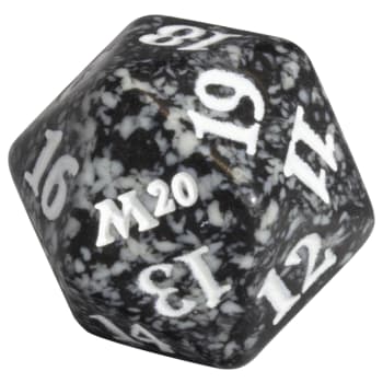 Core Set 2020 - D20 Spindown Life Counter - Black