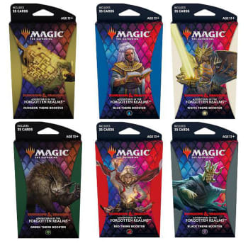 D&D: Adventures in the Forgotten Realms - Theme Booster - Set of 6