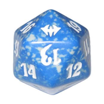 Dark Ascension - D20 Spindown Life Counter - Blue