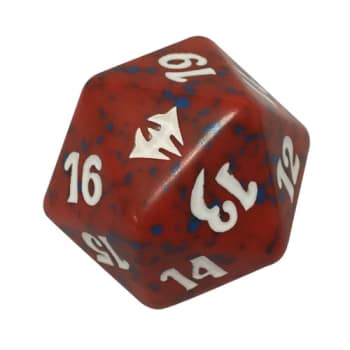 Dark Ascension - D20 Spindown Life Counter - Red