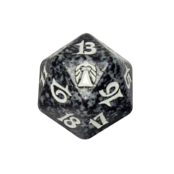 Darksteel - D20 Spindown Life Counter - Black