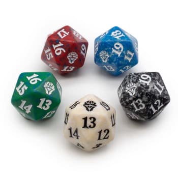 Dominaria United - D20 Spindown Life Counter - Set of 5