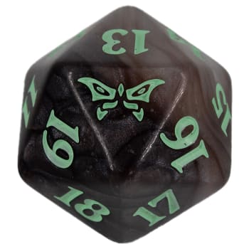 MTG - Duskmourn: House of Horror - Nightmare Bundle - D20 Spindown Life Counter