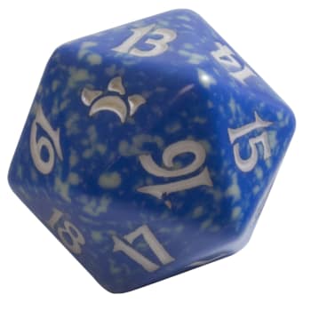 Eventide - D20 Spindown Life Counter - Blue