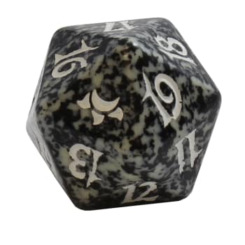 Eventide - D20 Spindown Life Counter - Black