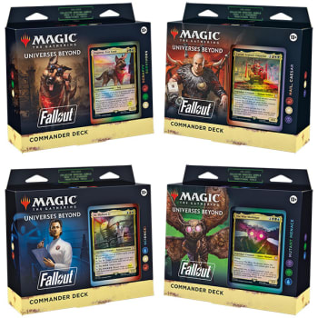 MTG - Universes Beyond: Fallout - Commander Deck - Set of 4