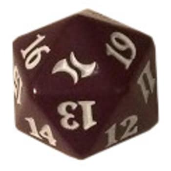 Fate Reforged - D20 Spindown Life Counter - Sultai (Purple)