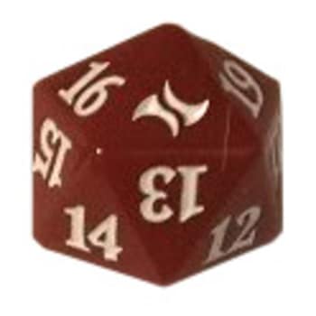 Fate Reforged - D20 Spindown Life Counter - Mardu (Red)