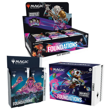 Foundations - Variety Pack - Play Booster Box + Bundle + Collector Booster Box