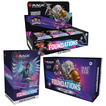 Foundations - Variety Pack - Play Booster Box + Starter Collection + Beginner Box