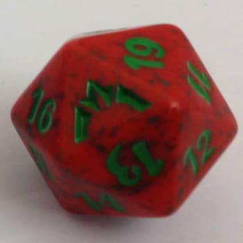 Gatecrash - D20 Spindown Life Counter - Gruul