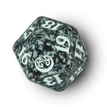 Kaladesh - D20 Spindown Life Counter - Black