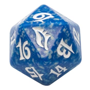 Lorwyn - D20 Spindown Life Counter - Blue