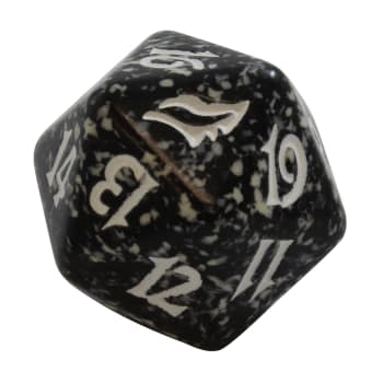 Lorwyn - D20 Spindown Life Counter - Black