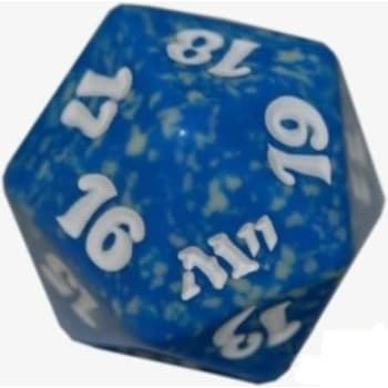 Magic 2011 - D20 Spindown Life Counter - Blue