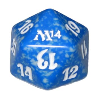 Magic 2014 - D20 Spindown Life Counter - Blue