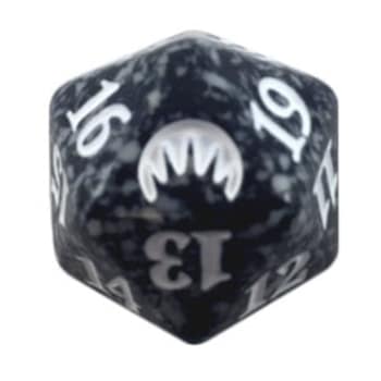 Magic Origins - D20 Spindown Life Counter - Black