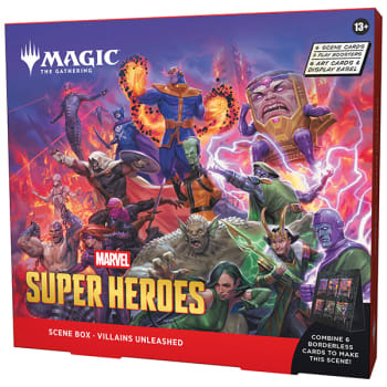 MTG - Marvel Super Heroes - Villains Unleashed Scene Box