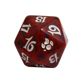 Morningtide - D20 Spindown Life Counter - Red