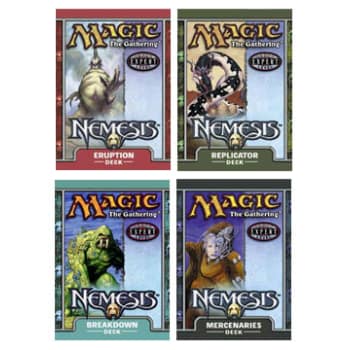Nemesis Precon / Theme Decks - Set of Four Nemesis Precon / Theme Decks - Set of Four