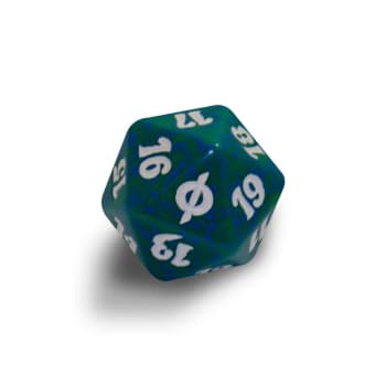 New Phyrexia - D20 Spindown Life Counter - Green