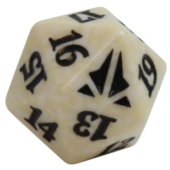 Oath of the Gatewatch - D20 Spindown Life Counter - White