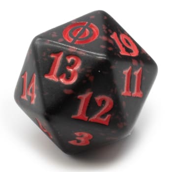 Phyrexia: All Will Be One - D20 Spindown Life Counter - Red