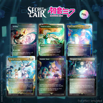MTG - Secret Lair Drop Series - Hatsune Miku: Digital Sensation (EN) Rainbow Foil Edition