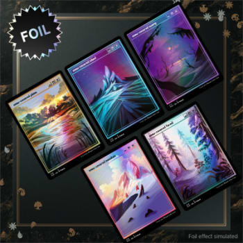 Secret Lair Drop Series - PixelSnowLands.jpg Foil Edition