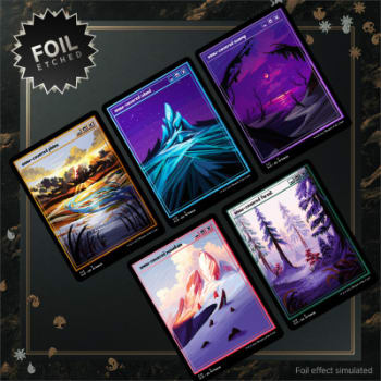 Secret Lair Drop Series - PixelSnowLands.jpg Foil Etched Edition