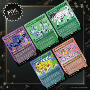 Secret Lair Drop Series - Crocodile Jackson's Monstrous Menagerie Foil Etched Edition