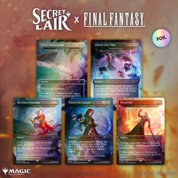 Secret Lair Drop Series - Secret Lair x Final Fantasy: Game Over Rainbow Foil