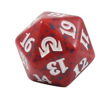 Shadows over Innistrad - D20 Spindown Life Counter - Red
