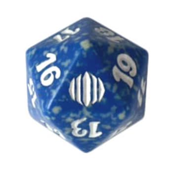 Shards of Alara - D20 Spindown Life Counter - Blue