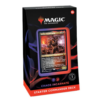 Starter Commander Deck: Chaos Incarnate (Black-Red)