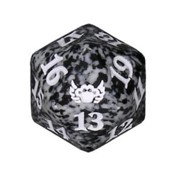 Streets of New Capenna - D20 Spindown Life Counter - Black