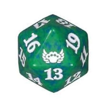 Streets of New Capenna - D20 Spindown Life Counter - Green