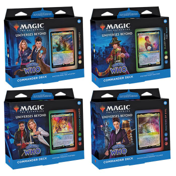 Universes Beyond: Doctor Who - Commander Deck - Set of 4