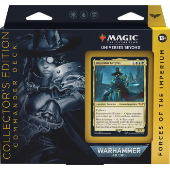 MTG - Warhammer 40k Commander Deck: Forces of the Imperium - Collector Edition