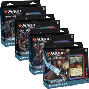 MTG - Warhammer 40k Commander Deck: Set of 4