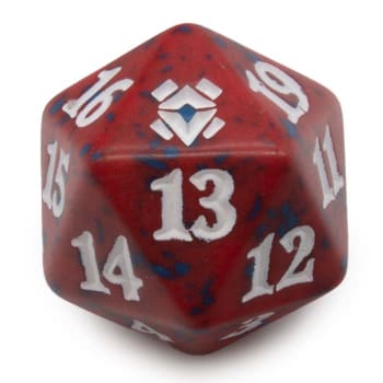 Zendikar Rising - D20 Spindown Life Counter - Red