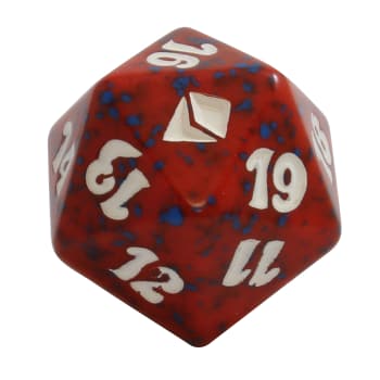 Zendikar - D20 Spindown Life Counter - Red