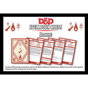 Dungeons & Dragons: Arcane Spellbook Cards (Fifth Edition)