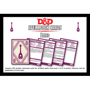 Dungeons & Dragons: Bard Spellbook Cards (Fifth Edition)
