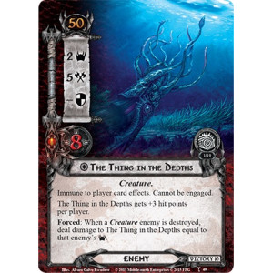 The Lord of the Rings LCG: The Thing in the Depths Adventure Pack