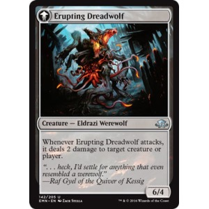 Smoldering Werewolf // Erupting Dreadwolf