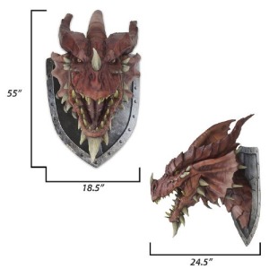 Dungeons & Dragons: Red Dragon Trophy Plaque