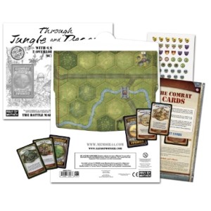 Memoir 44: Through Jungle and Desert Battle Map